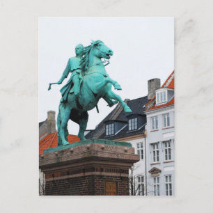 Carte Postale Founder of Copenhagen Absalon - Højbro Plads