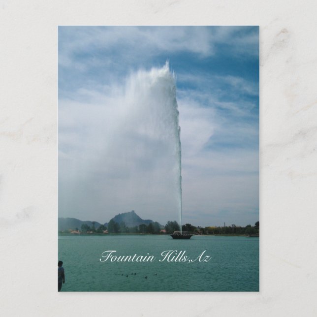Carte Postale Fountain Hills (Devant)