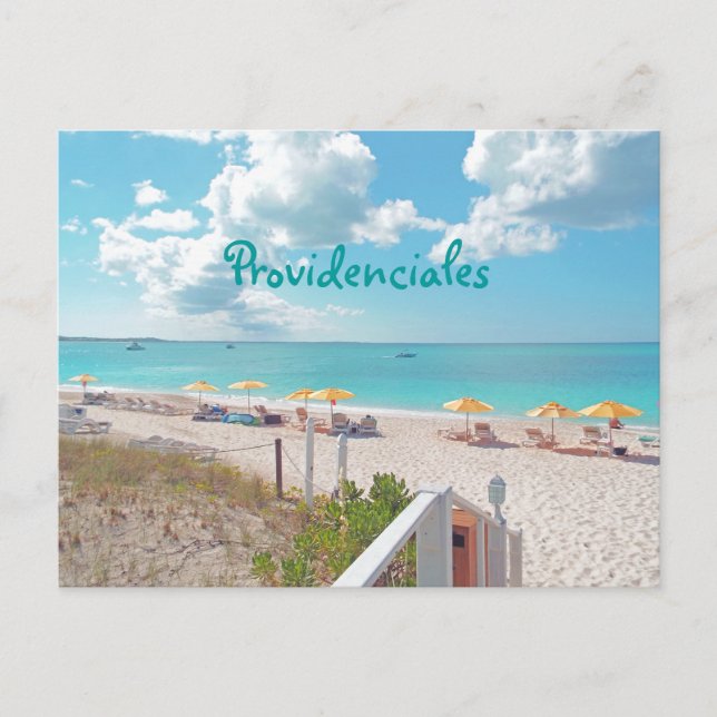 CARTE POSTALE "FOURNISSEURS /TURKS&CAICOS ISLANDS" (Devant)