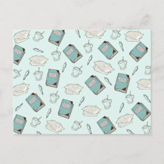 Carte postale Fournitures de l'enregistreur