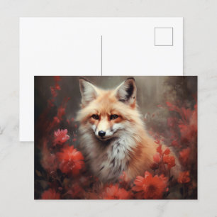 Carte Postale Fox 