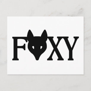 Carte Postale Foxy