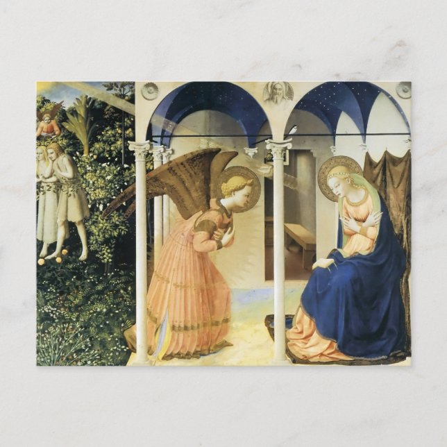 Carte Postale Fra Angelico L'Annonciation (Devant)