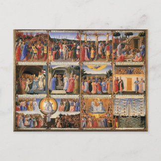 Carte Postale Fra Angelico - Scènes de la vie du Christ