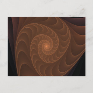 Carte Postale Fractale Brown