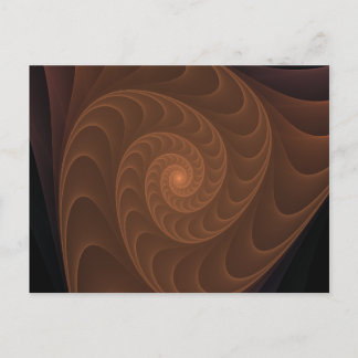 Carte Postale Fractale Brown