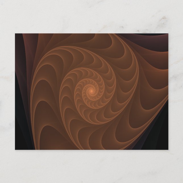 Carte Postale Fractale Brown (Devant)