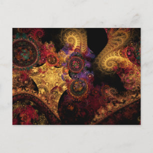 Carte Postale Fractale de spectacle