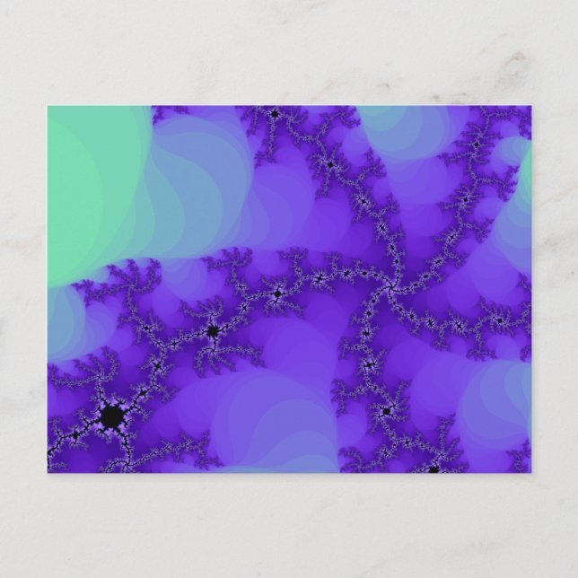 Carte Postale Fractale Spiral Waves (Devant)