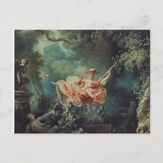 Carte Postale Fragonard, la patinée (Devant)