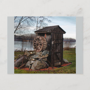 Carte Postale Fraisage sur l'ancienne maison extérieure