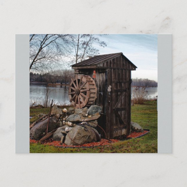 Carte Postale Fraisage sur l'ancienne maison extérieure (Devant)