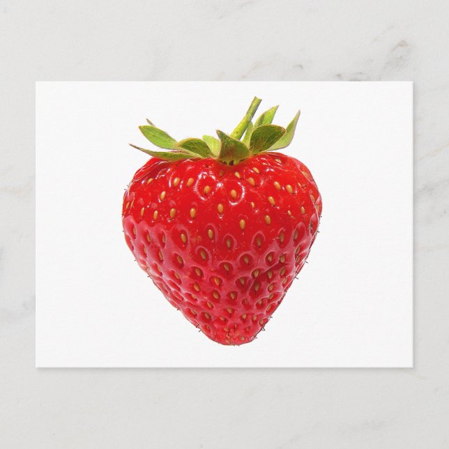 Carte Postale Fraise (Devant)