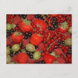 Carte Postale Fraises