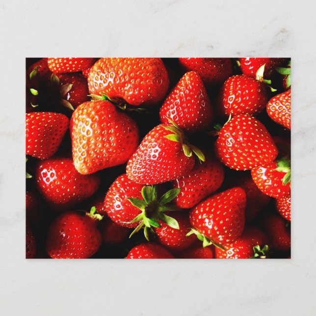 Carte Postale Fraises (Devant)