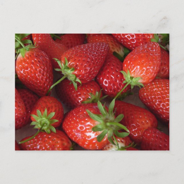 Carte Postale Fraises (Devant)