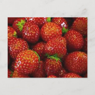 Carte Postale Fraises