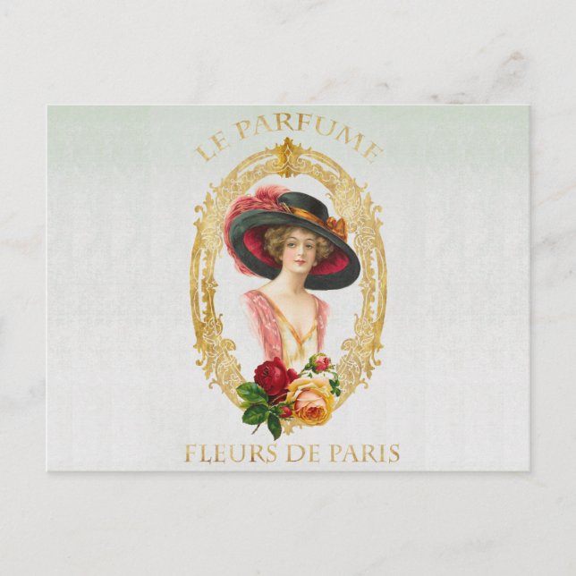 Carte Postale français vintage (Devant)