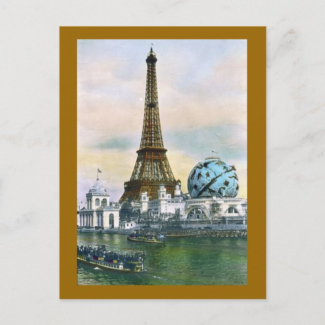 Carte postale française vintage (Devant)