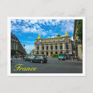 Carte Postale France Paris Académie Nationale De Musique Et D'Op