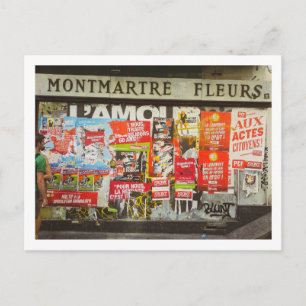 Carte Postale France Paris Cityscape Montmartre