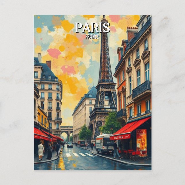 Carte Postale france PARIS Vintage (Devant)
