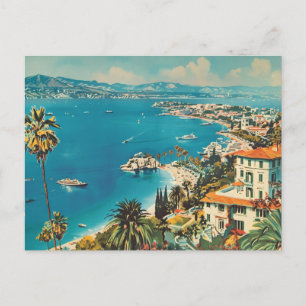 Carte Postale France Riviera, France Art Déco Voyage