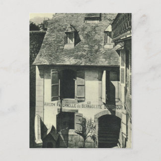 Carte Postale France vintage, lieu de naissance de St Bernadette