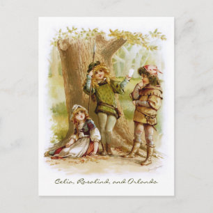Carte Postale Frances Brundage : Celia, Rosalind et Orlando