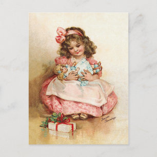 Carte Postale Frances Brundage - Fille avec poupée
