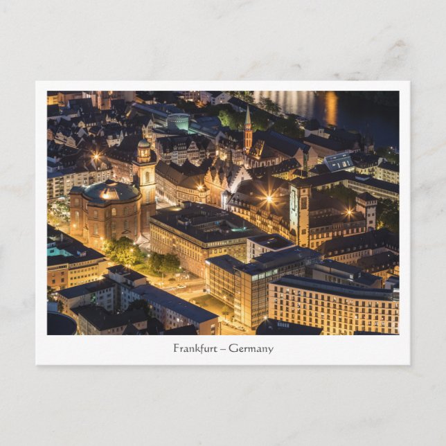 Carte Postale Francfort (Devant)