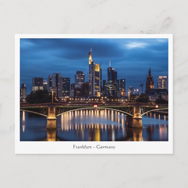 Carte Postale Francfort (Devant)