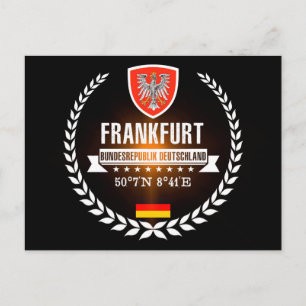 Carte Postale Francfort