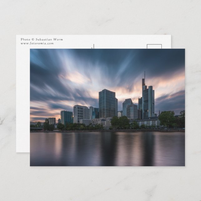 Carte Postale Francfort Allemagne (Devant / Derrière)