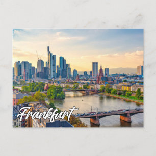 Carte Postale Francfort, Allemagne