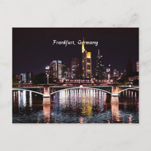 Carte Postale Francfort, Allemagne