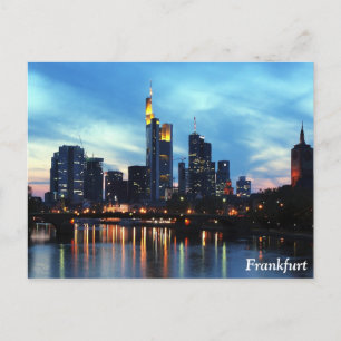 Carte Postale Francfort, Allemagne
