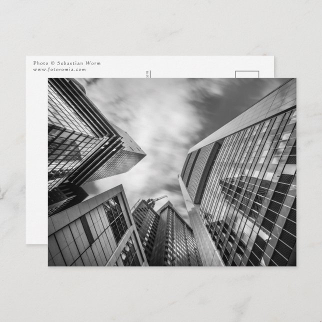 Carte Postale Francfort Allemagne (Devant / Derrière)