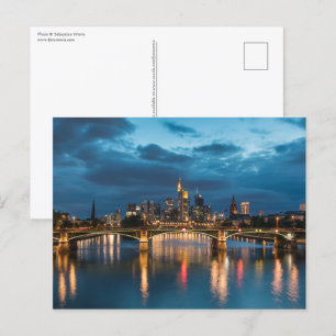 Carte Postale Francfort Allemagne