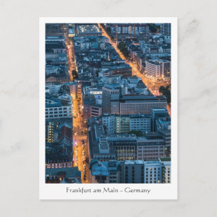 Carte Postale Francfort-sur-le-Main