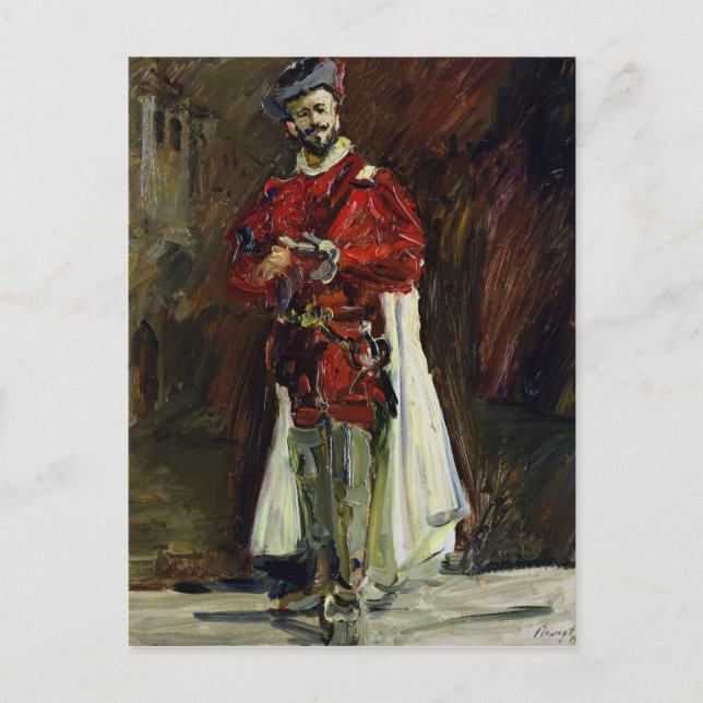Carte Postale Francisco D'Andrade comme Don Giovanni, 1912 (Devant)