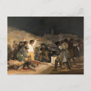 Carte Postale Francisco Goya, Le 3 mai 1808