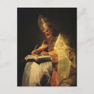 Carte Postale Francisco Goya - Saint Gregory