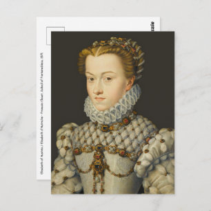 Carte Postale Francois Clouet - Elisabeth d'Autriche