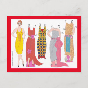 Carte Postale Francoise, Doll Papier Art Déco de France