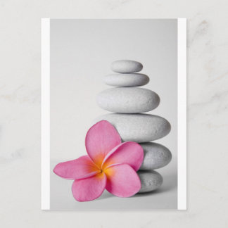 Carte Postale Frangipani Zen