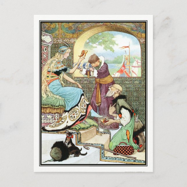 Carte Postale Frank C. Papé Pape - Livre d'histoire russe (Devant)