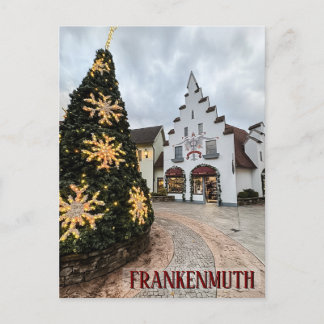Carte Postale Frankenmuth Michigan Christmas Postcard