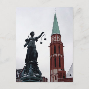 Carte postale Frankfurt, Allemagne