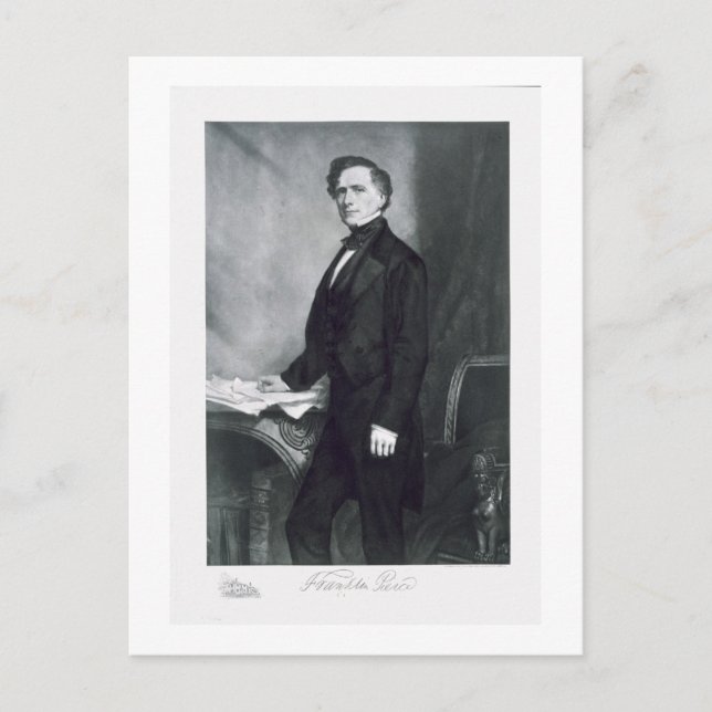 Carte Postale Franklin Pierce, 14e président des États-Unis (Devant)